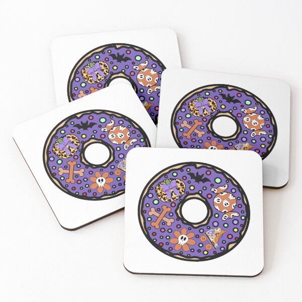 Item preview, Halloween Themed Donut Purple designed and sold by MrsCreative1.