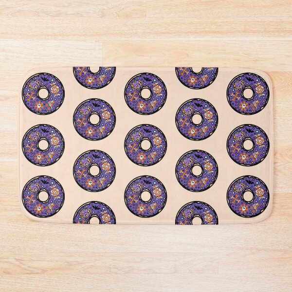 Item preview, Halloween Themed Donut Purple designed and sold by MrsCreative1.