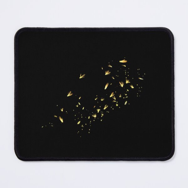 Item preview, Golden Particle Explosion on Black Background designed and sold by IllumeInk.