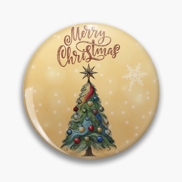 Item preview, Vintage Simple One Line Merry Christmas Tree Presents Christmas Train 2024 Trend designed and sold by The Art of Kkatarynka.