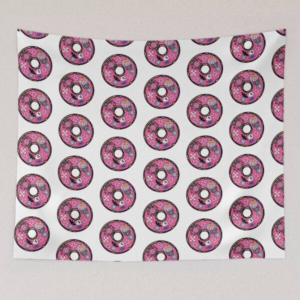 Item preview, Halloween Themed Donut Pink and Purple designed and sold by MrsCreative1.