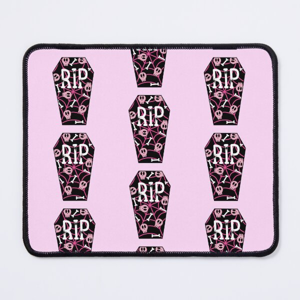 Item preview, Halloween Themed Coffin with R.I.P and Spider Web Pink designed and sold by MrsCreative1.