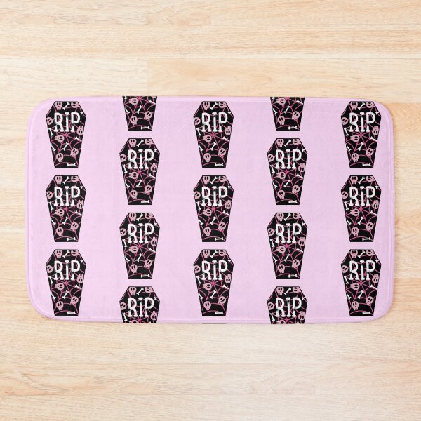 Item preview, Halloween Themed Coffin with R.I.P and Spider Web Pink designed and sold by MrsCreative1.
