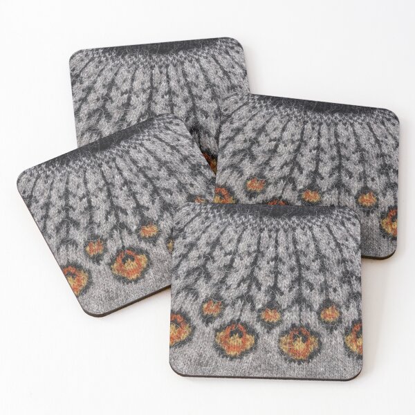 Item preview, Icelandic sweater pattern - Peacock feather pattern designed and sold by elisainiceland.