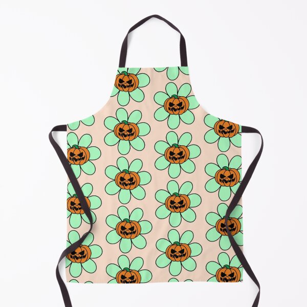 Item preview, Copy of Halloween Flower with Pumpkin Center Green/Mint and Orange designed and sold by MrsCreative1.