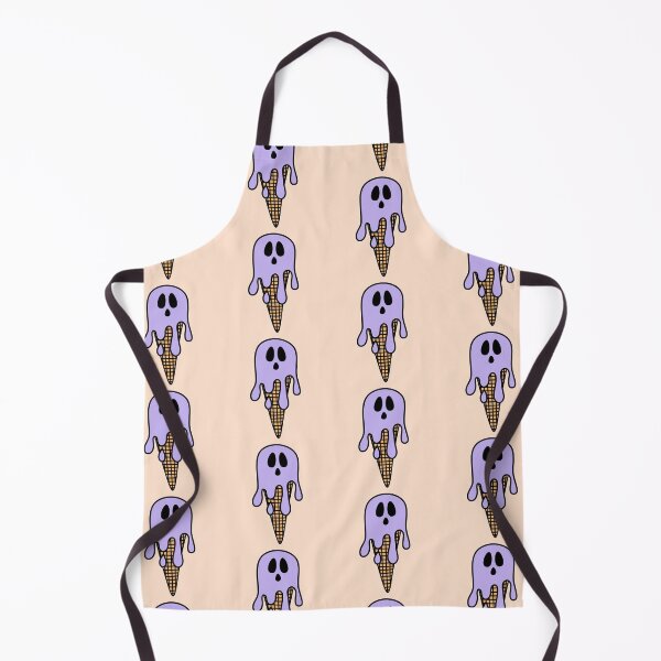 Item preview, Melting Ghost Halloween Ice Cream Purple designed and sold by MrsCreative1.