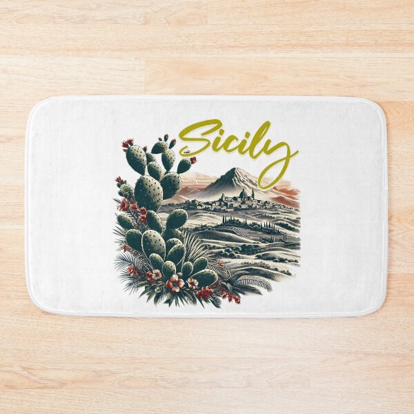 Item preview, SICILY - OPUNTIA AND THE VOLCANO LANDSCAPE  designed and sold by justyna-s28.