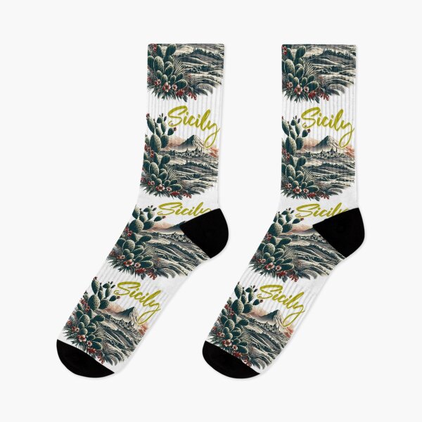 Item preview, SICILY - OPUNTIA AND THE VOLCANO LANDSCAPE  designed and sold by justyna-s28.