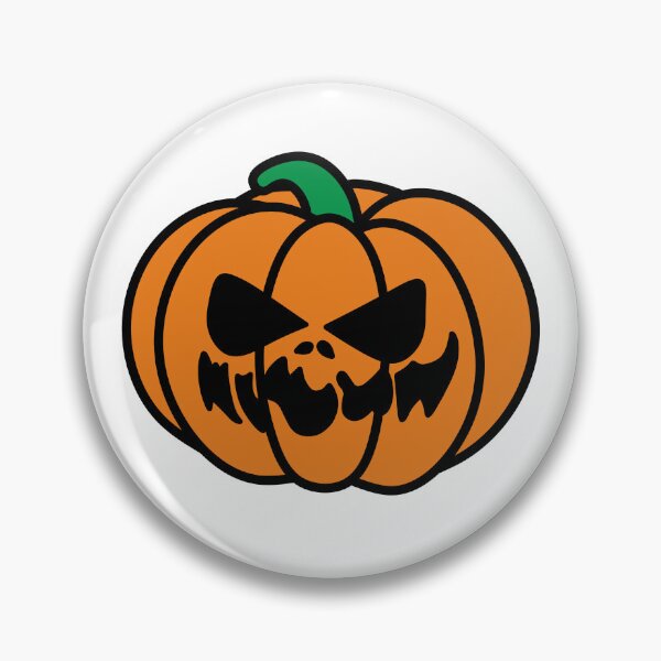 Item preview, Spooky Faced Halloween Pumpkin Orange designed and sold by MrsCreative1.