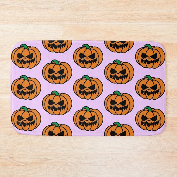 Item preview, Spooky Faced Halloween Pumpkin Orange designed and sold by MrsCreative1.