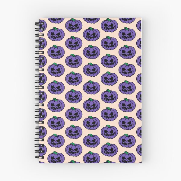 Item preview, Spooky Faced Halloween Pumpkin Purple designed and sold by MrsCreative1.
