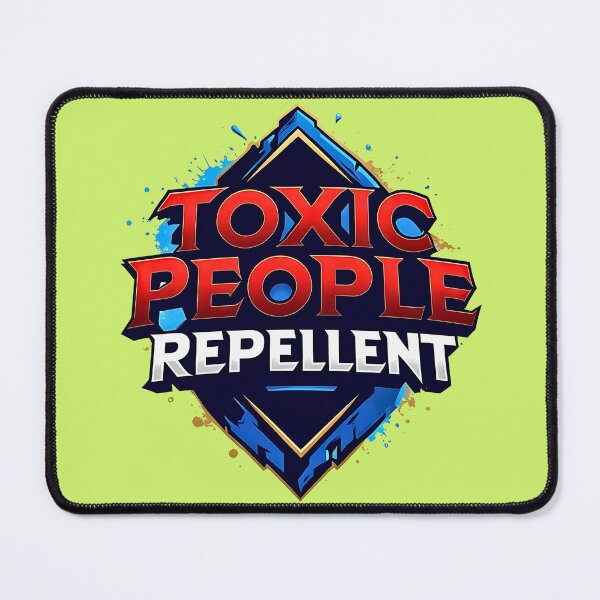 Item preview, Toxic People Repellent Funny Quote Motivational Inspirational design designed and sold by BorgSpareParts.