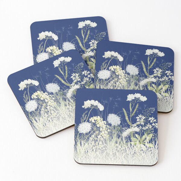 Item preview, Wildflower Meadow with Blue Background designed and sold by TurquoiseBird.