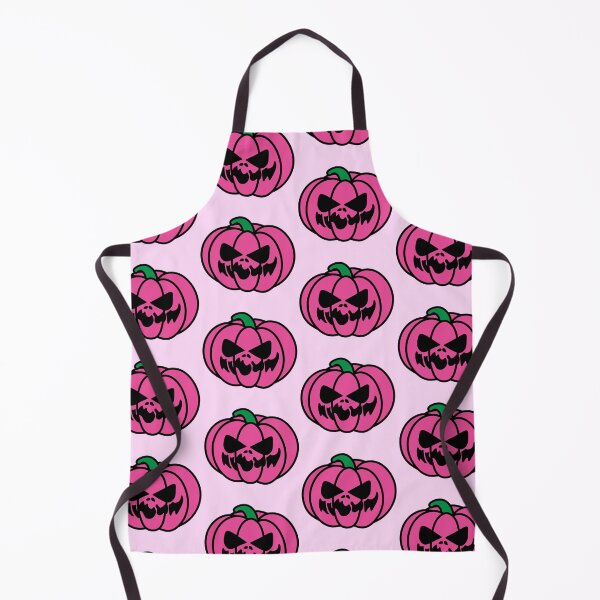 Item preview, Spooky Faced Halloween Pumpkin Pink designed and sold by MrsCreative1.