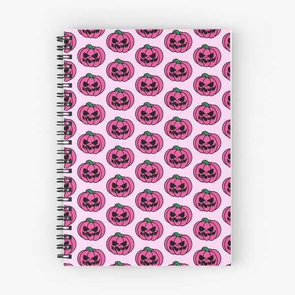 Item preview, Spooky Faced Halloween Pumpkin Pink designed and sold by MrsCreative1.