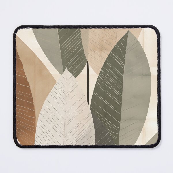 Item preview, Minimalistic leaves. Contemporary art of flora designed and sold by GiriaGallery.