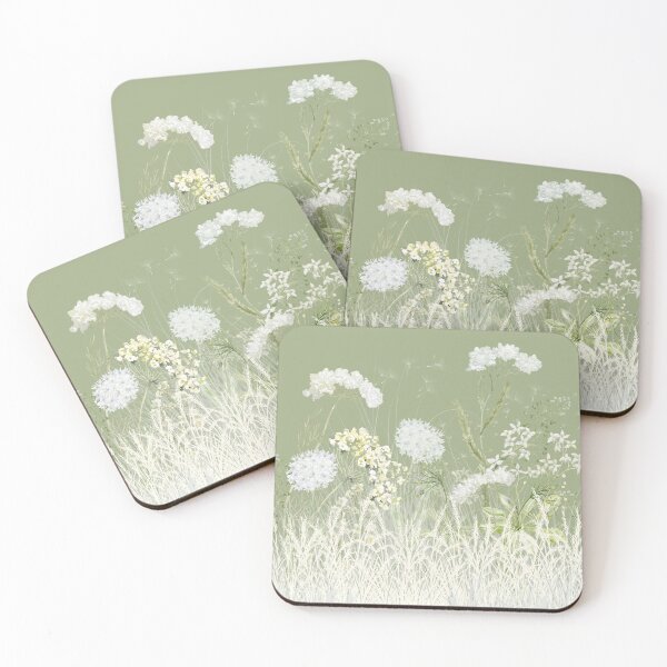Item preview, Wildflower Meadow with Sage Background designed and sold by TurquoiseBird.