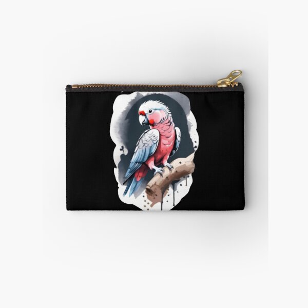 Item preview, grey galah watercolor designed and sold by EuropeanPrints.