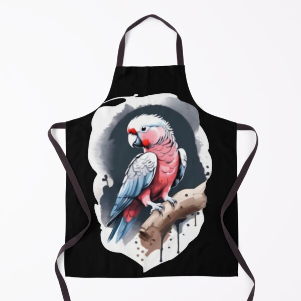 Item preview, grey galah watercolor designed and sold by EuropeanPrints.