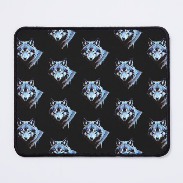 Item preview, Wolf graphics, Wolf Head Blue Wolf Spirit designed and sold by SN-art-design.