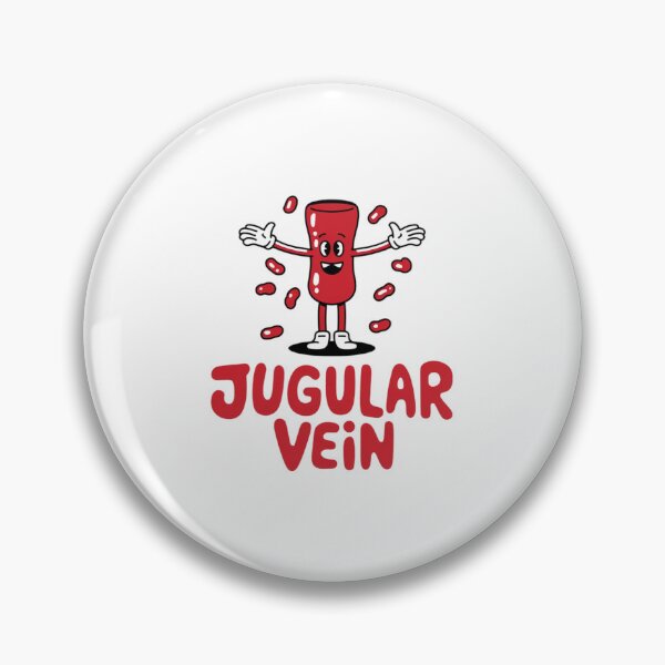 Item preview, Funny Anatomy Jugular Vein - Nurse Doctor Medical Student Biology Juggling Pun Funny Cute Juggler Veins designed and sold by SOUFIANE1991.