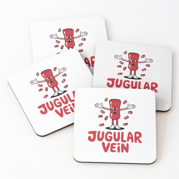 Item preview, Funny Anatomy Jugular Vein - Nurse Doctor Medical Student Biology Juggling Pun  Funny Cute Juggler Veins  designed and sold by SOUFIANE1991.