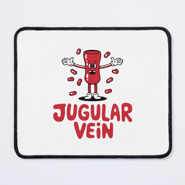 Item preview, Funny Anatomy Jugular Vein - Nurse Doctor Medical Student Biology Juggling Pun  Funny Cute Juggler Veins  designed and sold by SOUFIANE1991.