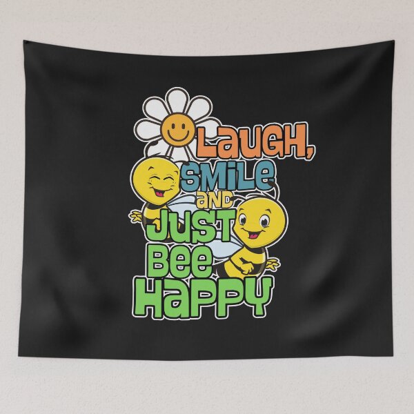 Item preview, Bee Happy Motivational designed and sold by RhondaLily.