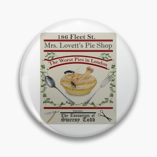 Item preview, Worst Pies in London designed and sold by NeedlessTees.