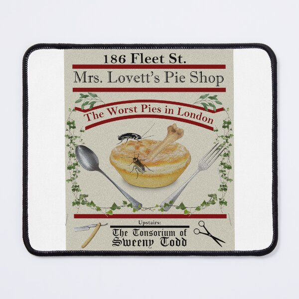 Item preview, Worst Pies in London designed and sold by NeedlessTees.