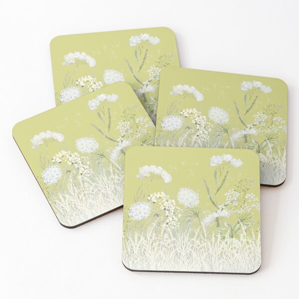 Item preview, Wildflower Meadow with Yellow Background designed and sold by TurquoiseBird.