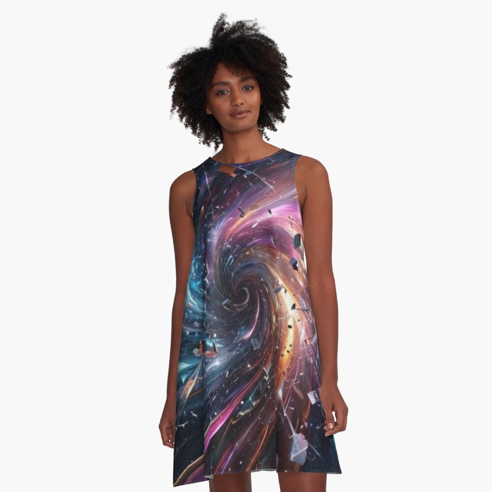 Item preview, A-Line Dress designed and sold by eXtraHumans.