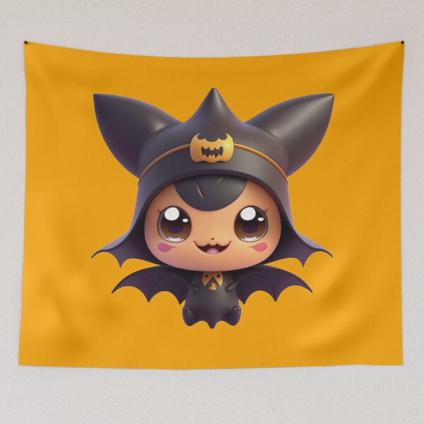 Item preview, Kawaii Halloween Bat designed and sold by KawaiiArtStyle.