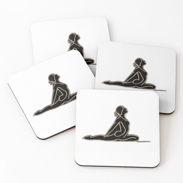 Item preview, Minimalistic Illustration Yoga Posture designed and sold by homeaven.