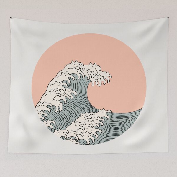 Item preview, Cat Landscape 201: The Cat Wave designed and sold by ilovedoodle.