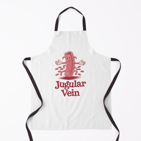Item preview, Funny vintage Anatomy Jugular Vein - Nurse Doctor Medical Student Biology Juggling Pun  Funny Cute Juggler Veins  designed and sold by SOUFIANE1991.
