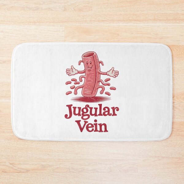 Item preview, Funny vintage Anatomy Jugular Vein - Nurse Doctor Medical Student Biology Juggling Pun Funny Cute Juggler Veins designed and sold by SOUFIANE1991.