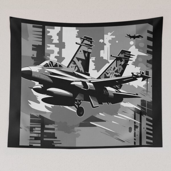 Item preview, Military graffiti  f-18 ish v2 designed and sold by Helios Be. Lavsh.