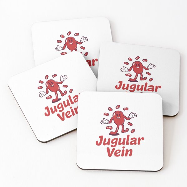Item preview, Funny Anatomy Jugular Vein - Nurse Doctor Medical Student Biology Juggling Pun  Funny Cute Juggler Veins  designed and sold by SOUFIANE1991.