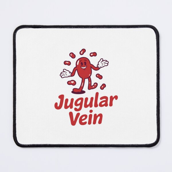 Item preview, Funny Anatomy Jugular Vein - Nurse Doctor Medical Student Biology Juggling Pun  Funny Cute Juggler Veins  designed and sold by SOUFIANE1991.