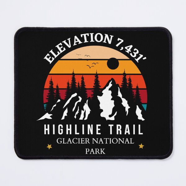 Item preview, Highline Trail Glacier National Park designed and sold by brianmccourt10.