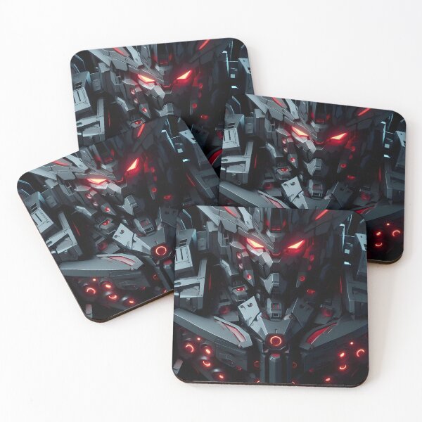 Item preview, Evil Space Mech Portrait: Futuristic Sci-Fi Art designed and sold by PandaTShirtShop.