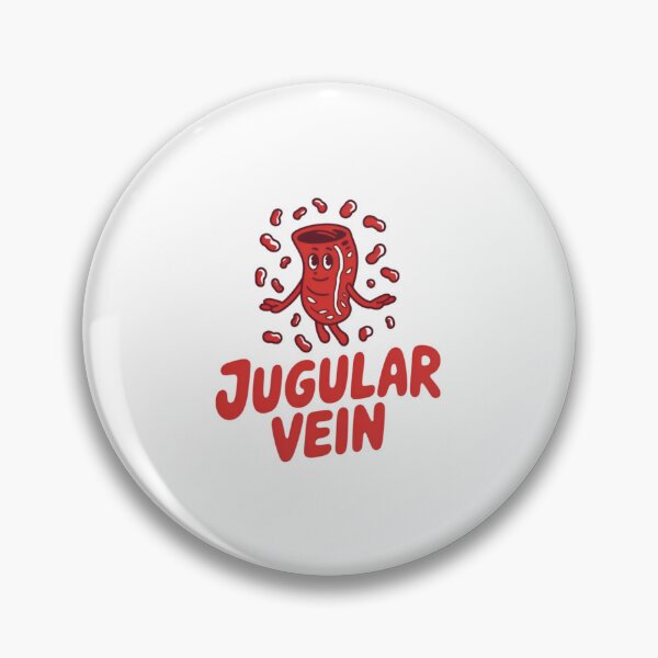 Item preview, Funny Anatomy Jugular Vein - Nurse Doctor Medical Student Biology Juggling Pun Funny Cute Juggler Veins designed and sold by SOUFIANE1991.