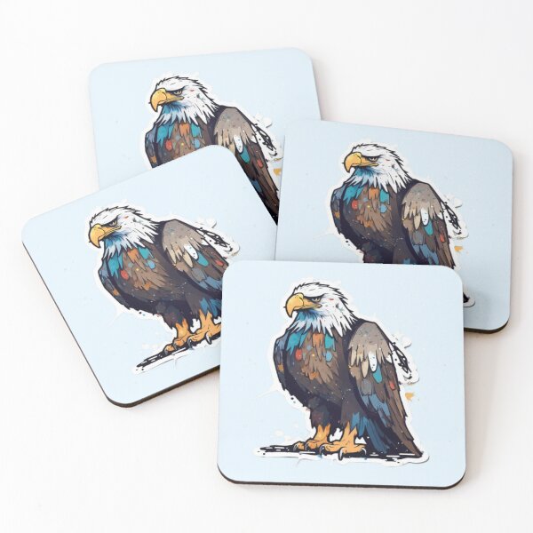 Item preview, Paint Splatter Eagle designed and sold by Planetporridge.