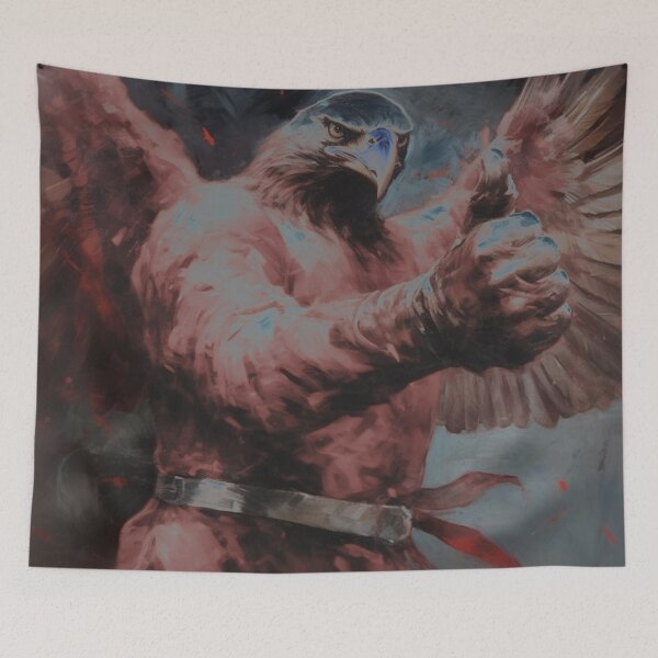 Item preview, Warrior Eagle | Dark gritty art designed and sold by FairX.