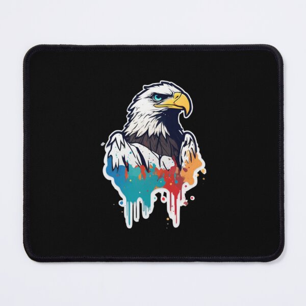 Item preview, Paint Splatter Eagle Art designed and sold by Planetporridge.