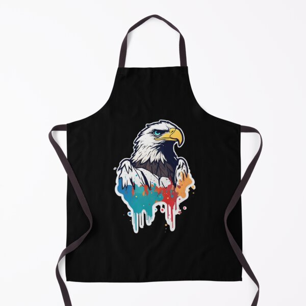 Item preview, Paint Splatter Eagle Art designed and sold by Planetporridge.