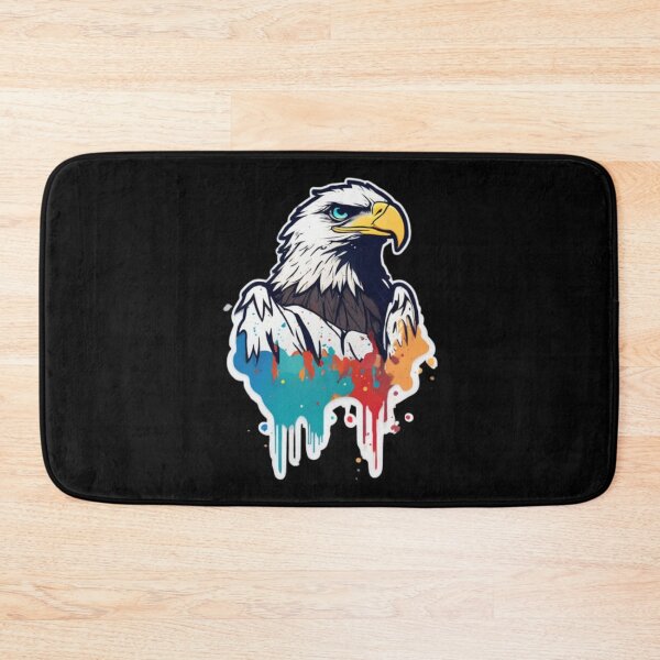 Item preview, Paint Splatter Eagle Art designed and sold by Planetporridge.