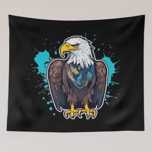 Item preview, Splatter Eagle Art designed and sold by Planetporridge.