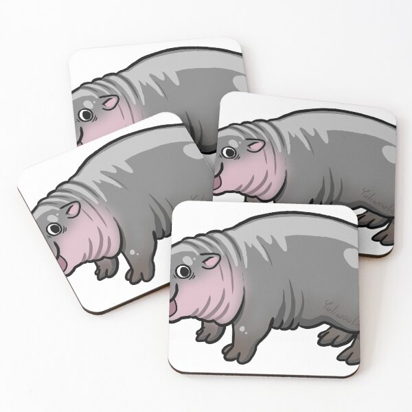 Item preview, baby hippo shock designed and sold by yuliwoolie.